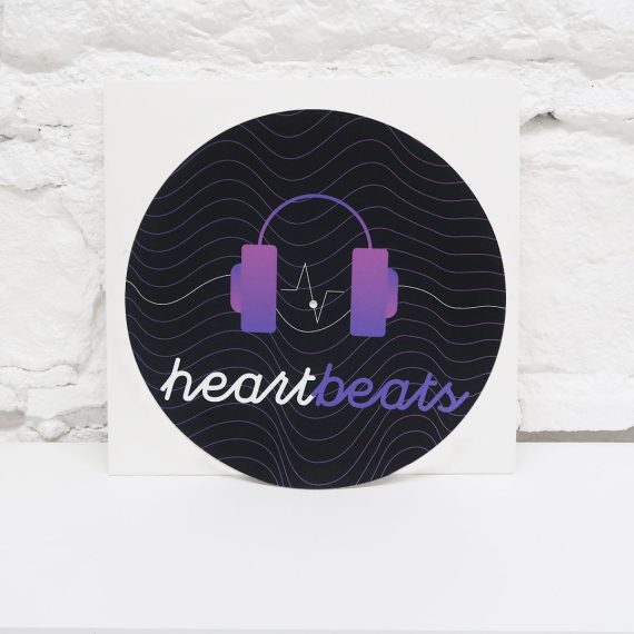 Personalized Classic Turntable Slipmat 12" Custom Slipmat Feylt