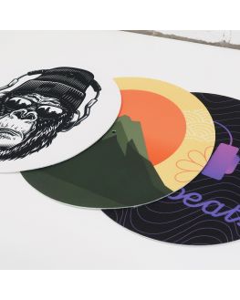custom vinyl turntable slipmat