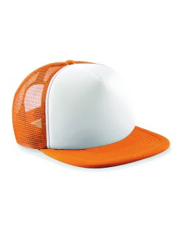 personalize orange cap