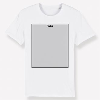 T-shirt imprimé logo face