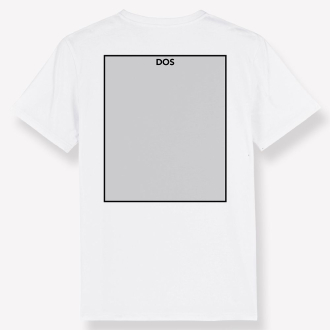 T-shirt personnalisé dos