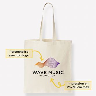 custom music association tote bag