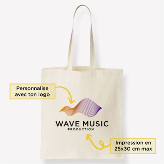 tote bag asso musique personnalisé