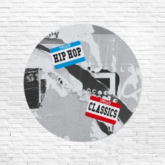 hip-hop vinyl slipmat