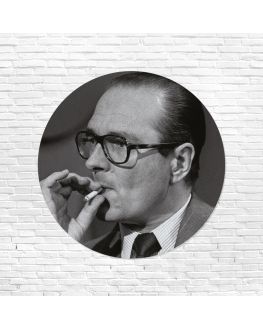 Smoking Chirac Vinyl Slipmat