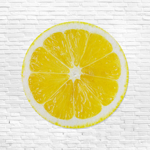feutrine vinyle citron feutrine vinyle citron