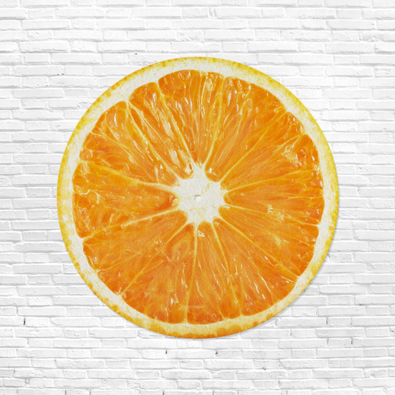 Citrus Vinyl Slipmat