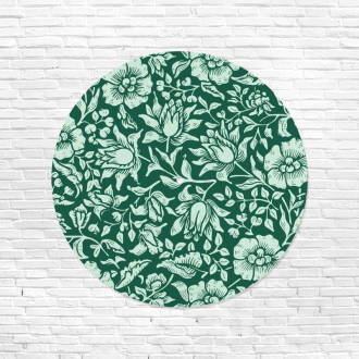 feutrine vinyle fleurie