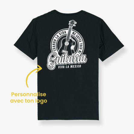 tshirt personnalisable dans le dos