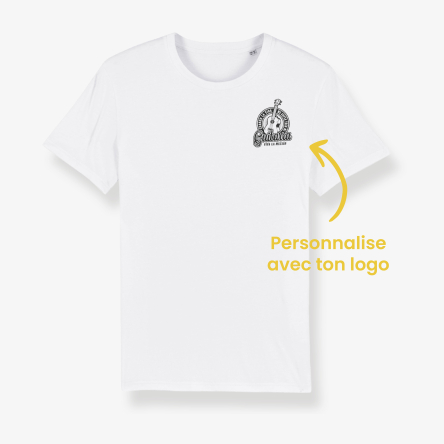 T-shirt imprimé logo face