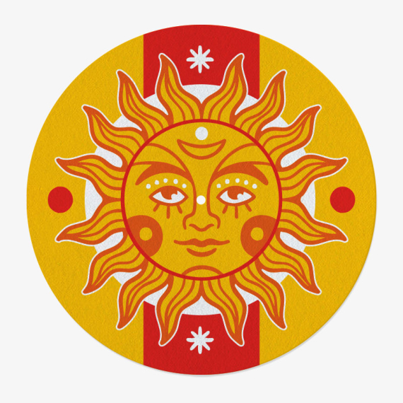 Feutrine Vinyle Tarot Soleil