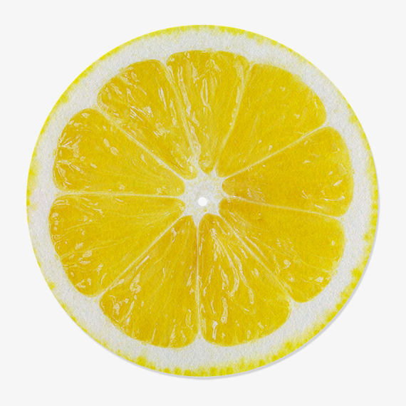 feutrine vinyle citron