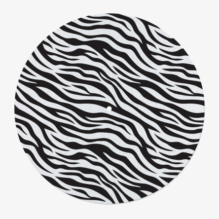 Feutrine Vinyle Motif Zèbre