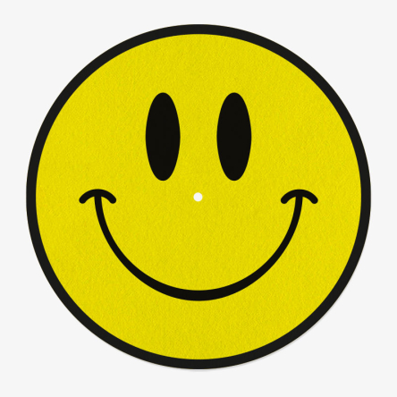 feutrine vinyle smiley