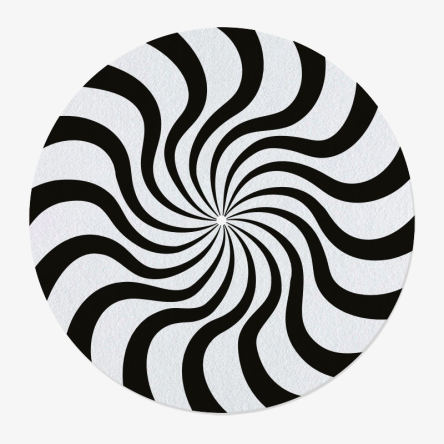 feutrine vinyle psychédélique