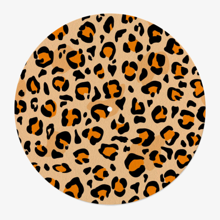 Feutrine Vinyle Motif Panthère