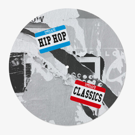 Hip-Hop Vinyl Slipmat