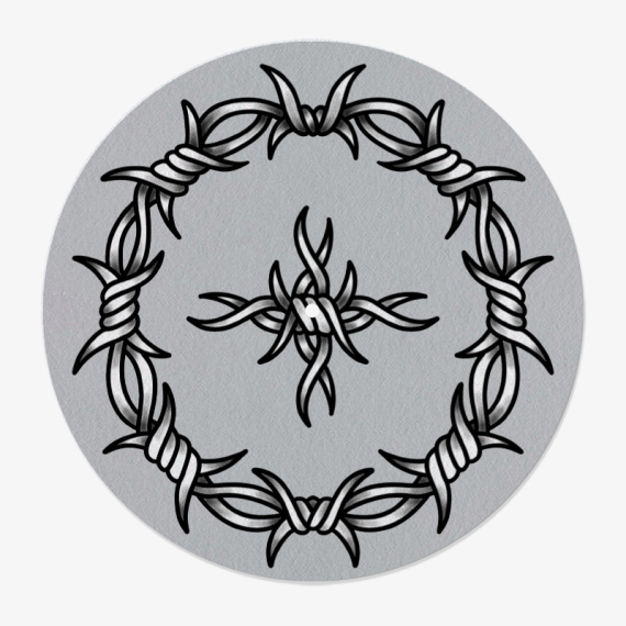 Grunge Vinyl Slipmat