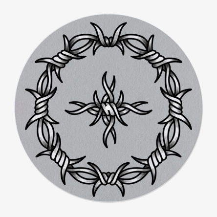 Grunge Vinyl Slipmat