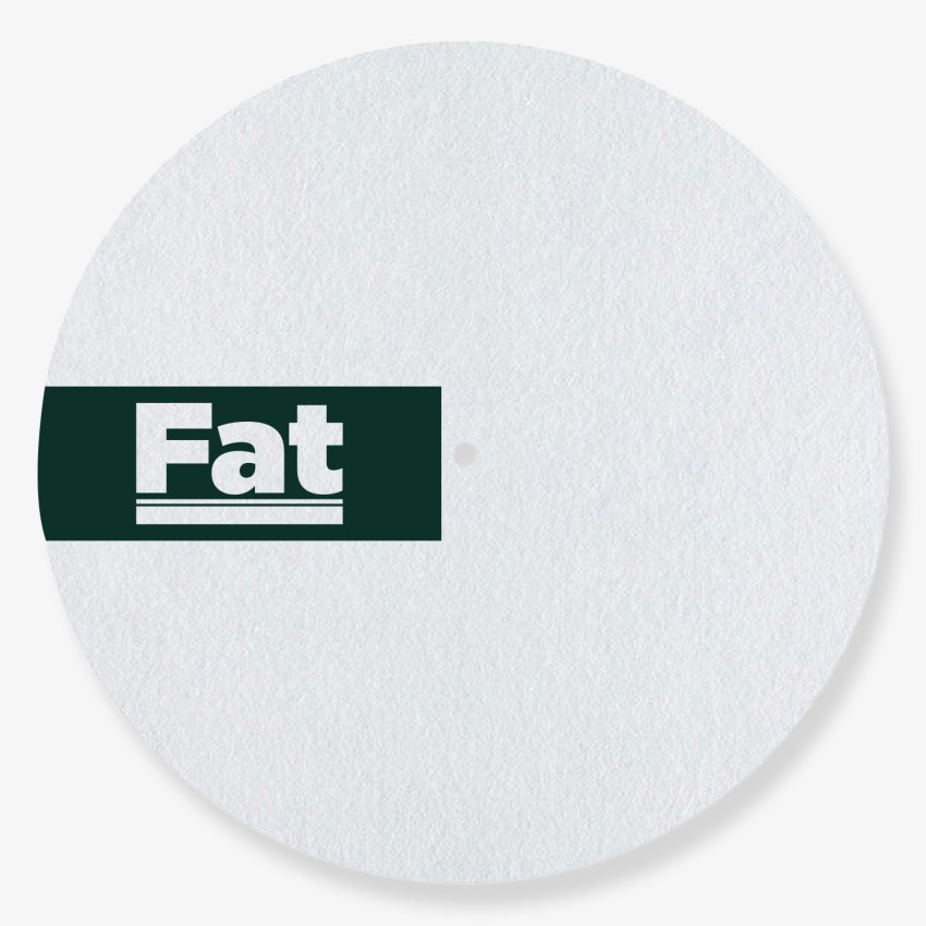 Personalized Fat Turntable Slipmat | Feylt