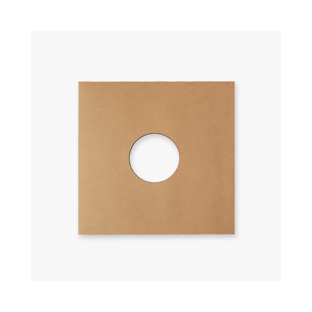 Pochette Carton Kraft 33T avec Trou