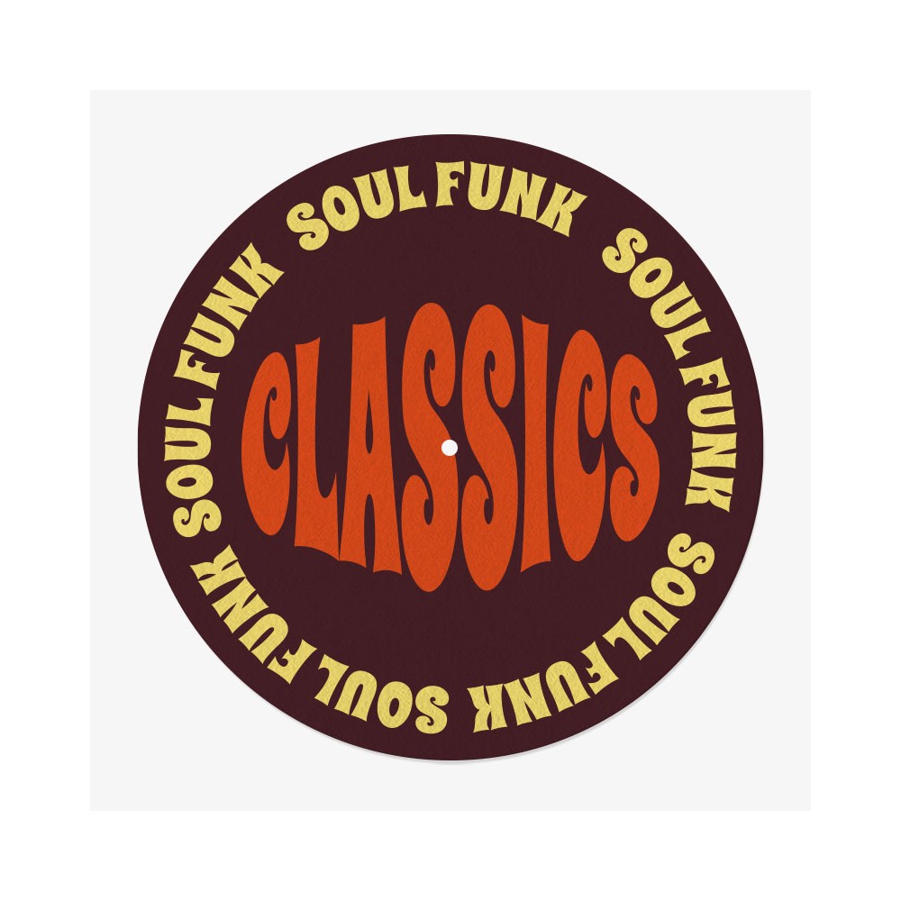 Soul Funk Vinyl Slipmat | Felt Printed in France | Feylt