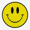 Smiley Vinyl Slipmat | Slipmat for 12" for Turntable | Feylt