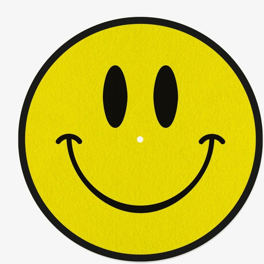 feutrine vinyle smiley