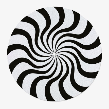 feutrine vinyle psychédélique