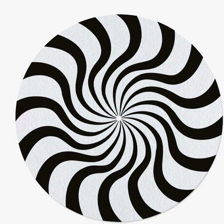 feutrine vinyle psychédélique