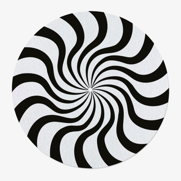 Psychedelic Vinyl Slipmat | 12" High Quality Slipmat | Feylt