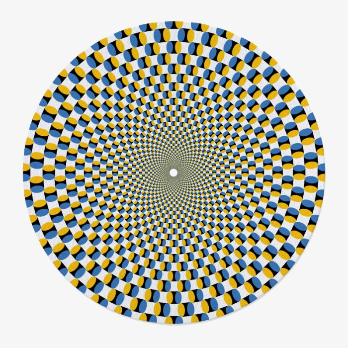 Psychedelic Vinyl Slipmat | 100% French Printing | Feylt