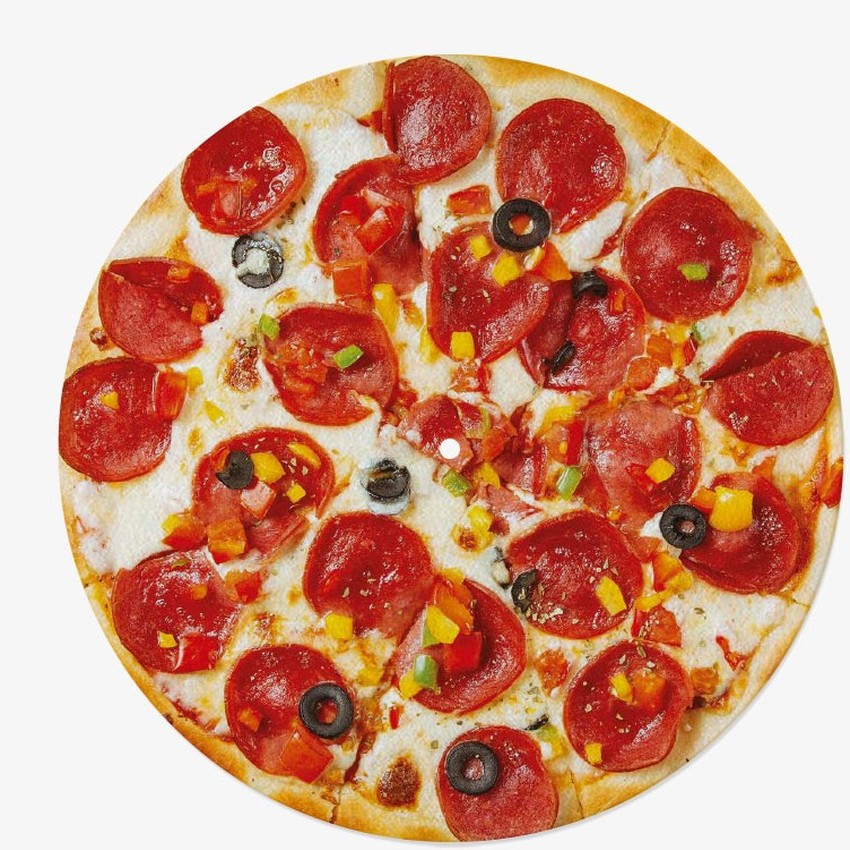 feutrine vinyle pizza