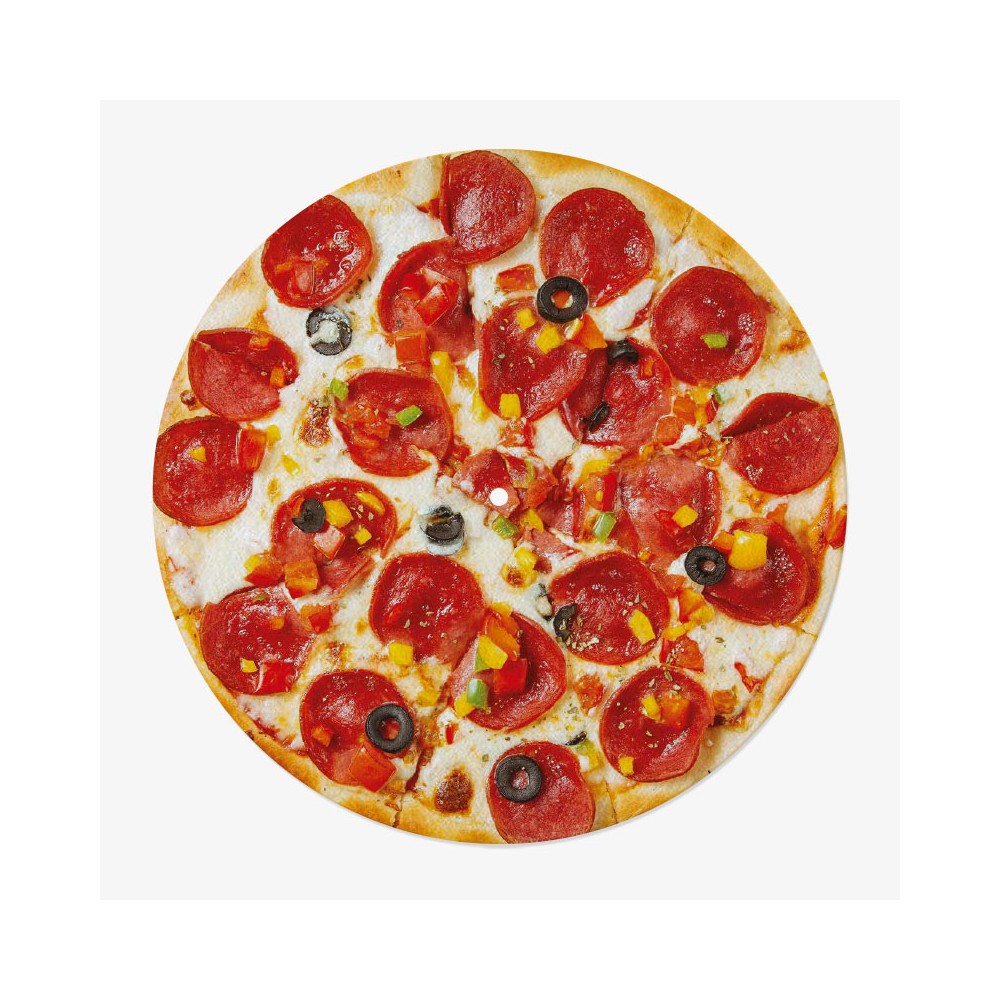feutrine vinyle pizza