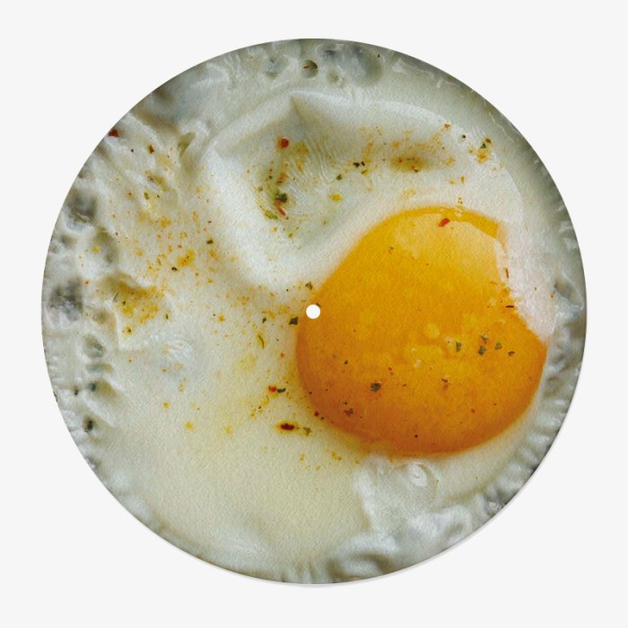 Egg Vinyl Slipmat | Original Slipmat for 33 RPM Turntable | Feylt