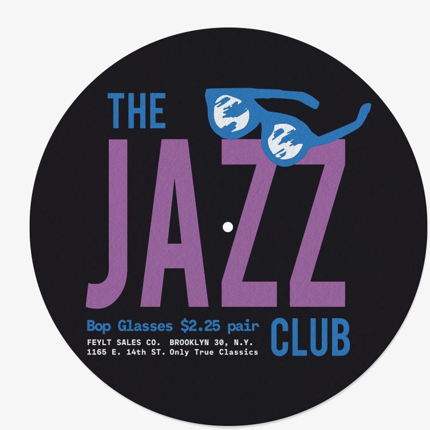 feutrine vinyle jazz