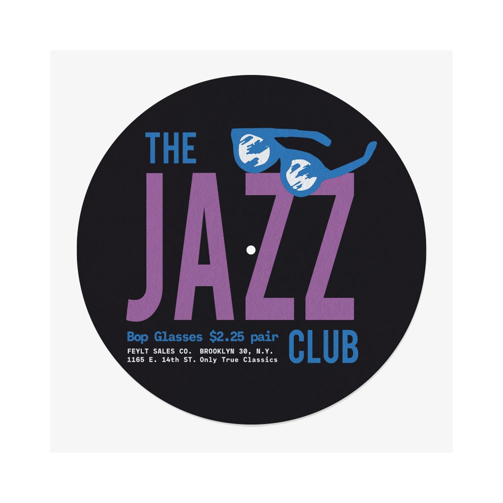 Jazz Vinyl Slipmat | Original Slipmat for Turntable | Feylt