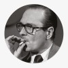 Smoking Chirac Vinyl Slipmat | Original Slipmat for Turntable | Feylt