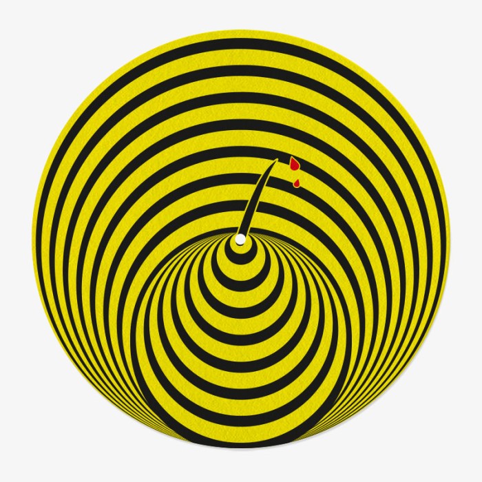 Bee Vinyl Slimat | 12" High Quality Slipmat | Feylt