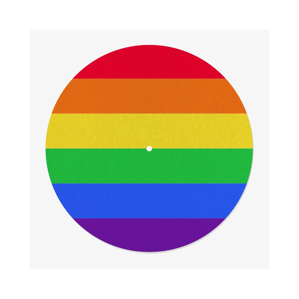 Pride Vinyl Slipmat | Colorfull Slipmat for Vinyl Turntable | Feylt