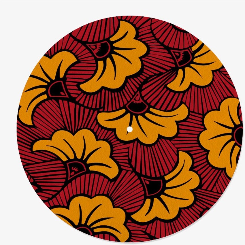 Wax Vinyl Slipmat | Wax Pattern Slipmat for Vinyl Turntable | Feylt