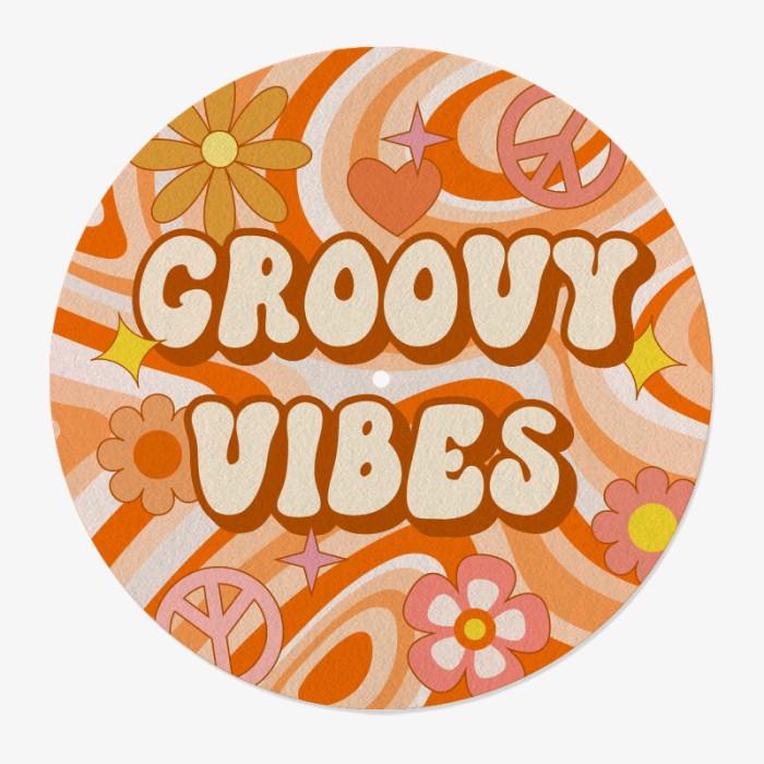 feutrine vinyle groovy
