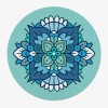 Mandala Vinyl Slipmat | 12" Slipmat for Vinyl Turntable | Feylt