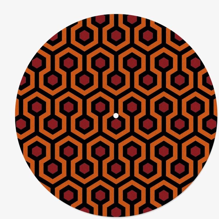 Kubrick Shining Vinyl Slipmat | Overlook Hotel Pattern Slipmat | Feylt