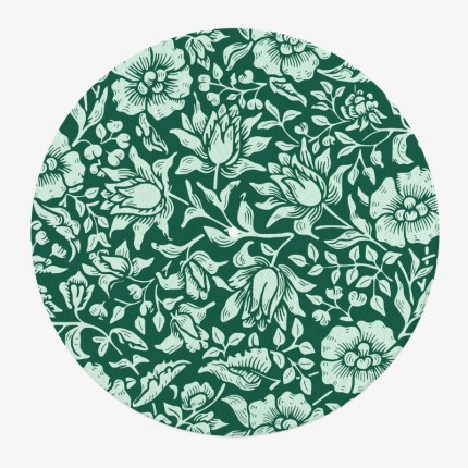 feutrine vinyle fleurie