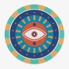 feutrine vinyle oeil design