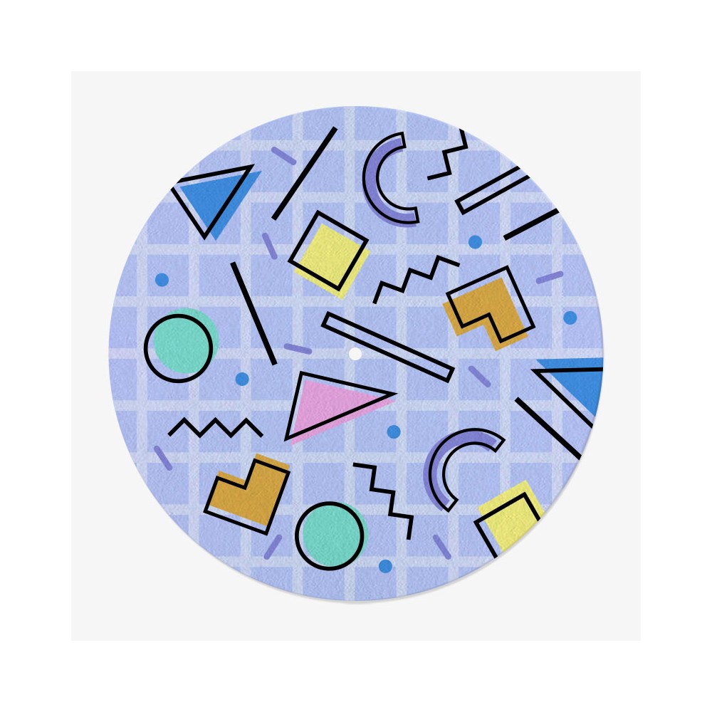 Memphis Vinyl Slipmat | Design Slipmat for Vinyl Turntable | Feylt