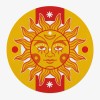 Feutrine Vinyle Tarot Soleil