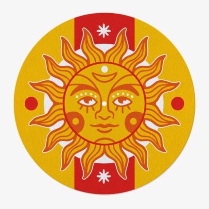 Feutrine Vinyle Tarot Soleil