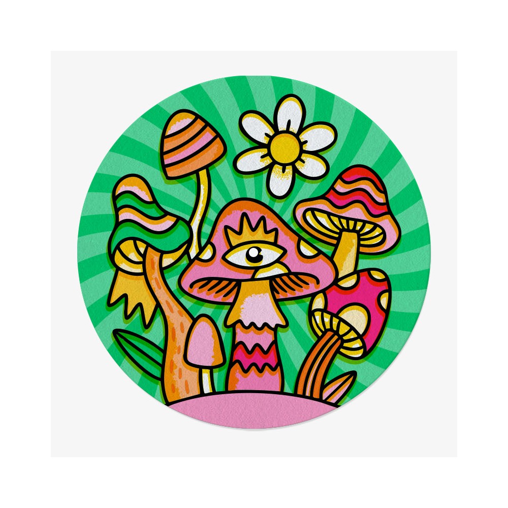 Feutrine Vinyle Champignon
